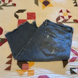 Lucky Brand Blue Distressed Shorts